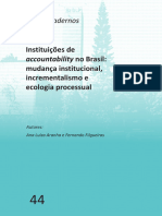 ARANHA e FILGUEIRAS Instituições de Accountability No Brasil