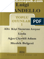 Luigi Pirandello - Toplu Oyunları - www.booktandunya.com