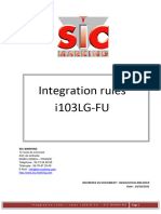 Integration Rules i103LG-FU - SIC-Venim S.R.O.