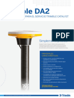 Trimble Da2 Hojadedatos