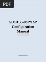 SOLT33-08P-16P Configuration Manual