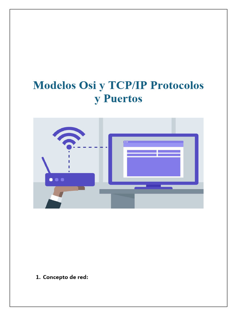 Modelos OSI y TCP/IP en Redes | PDF | Red de computadoras | Protocolos ...