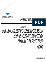 Bizhub C224_C284_C364 - Parts Catalog_v1
