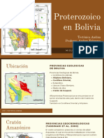 Presentacion Evolucion Geologica de Bolivia