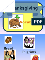 Thanksgiving Vocabulary 2