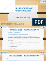 Capacitación Análisis de Riesgos y Oportunidades