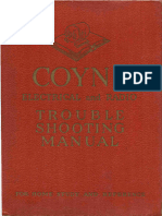 Coyne Electrical Radio Trouble Shooting Manual 1943