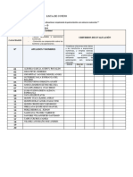 Lista de Cotejo 1° D