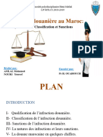 L'infraction Douaniere