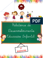 Amostra Gratis - Relatórios de Desenvolvimento 2023 - Educação Infantil