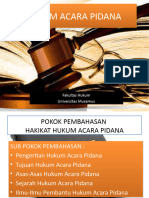 HUKUM ACARA PIDANA