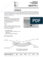 Bearing Fatigue: Service Engineering Bulletin