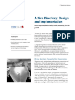 Active Directory - Design and Implementation
