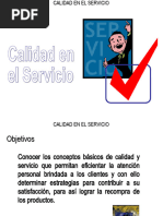 Calidad en El Servicio