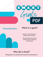 SMART Goals Educational Presentatio