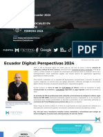Mentinno Estado Digital Ecuador Parte 2_ Redes Sociales en Ecuador Febrero 2024