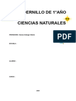 Cuadernillo Cs Naturales 1°