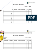 BACHILLERATO MATEMATICO