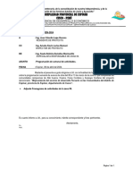 Informe #013 - Informe de Programacion de Actividades Completoo