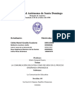 Tarea Coborativa 2.1 Recursos Audio Visuales. La Comunicasion Educativa. GR