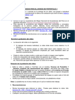 Consigna para El Avance de Portafolio 1