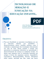 As Tecnologias de Informacao e Comunicac