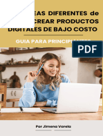 GuIa para Principiantes de Productos de Bajo Costo