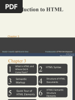 Chapter03 IntroductionToHTML