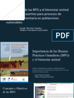 Importancia de Las Buenas Practicas Ganaderas BPG y El Bienestar Animal