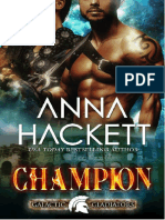 Anna Hackett - Gladiadores Galácticos 05 - Campeón