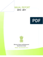 Ministry of Labour and Employment Annual Report 2010-2011