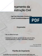 Aula 1 - Curso de Orçamento 20h