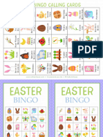 Easter Bingo Free