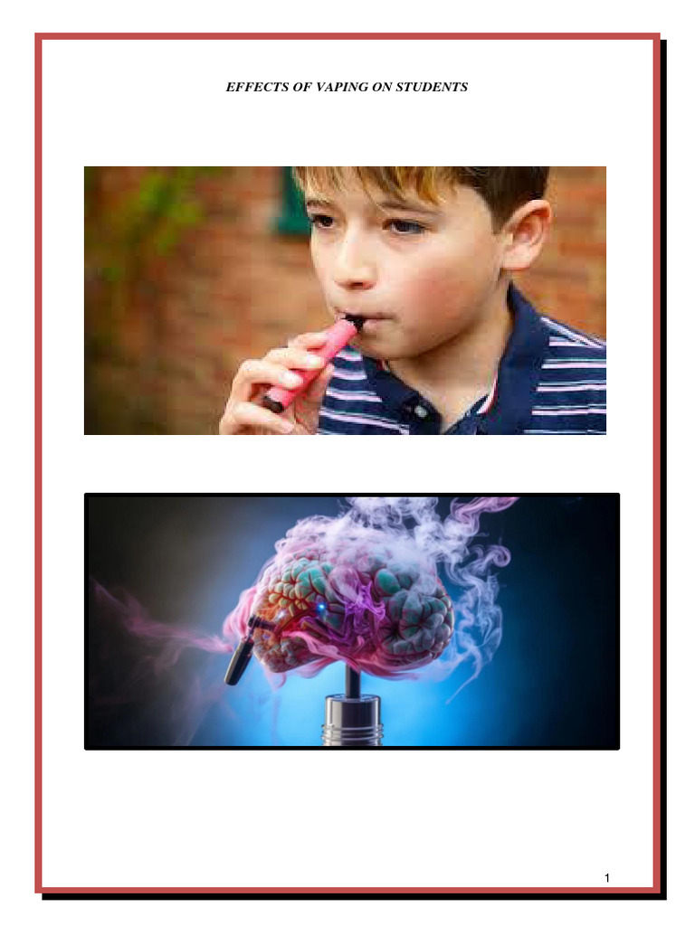Vaping Effects on Form 6 Students | PDF | Survey Methodology ...