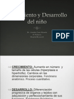 Crecimiento y Desarrollo - Arnoldo Cano