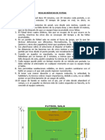 Reglas Básicas de Futsal