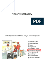 Airportvocabulary