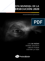 Lista Mundial de Persecucion 2020
