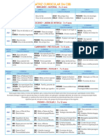 MATRIZ CURRICULAR ESCOLA BIBLICA DOMINICAL