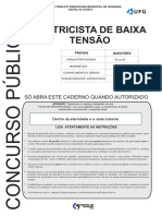 Eletricista de Baixa Tensão: Só Abra Este Caderno Quando Autorizado