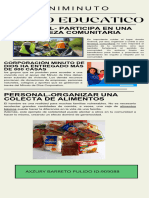 Infografía de Periódico Moderno Ordenado Colorido