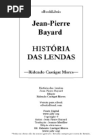 História das Lendas - Jean-Pierre Bayard