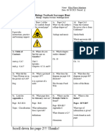 Bio Textbook Scavenger H