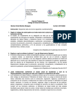 Hoja de Trabajo # 8 Código de Salud de Guatemala