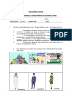 2basico - Evaluación N°5 Historia - Clase 2 Semana 26 - 2S