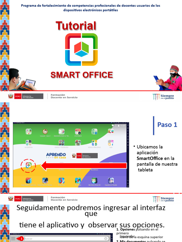 Tutorial Smartoffice | PDF | Archivo de computadora | Microsoft Word