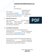 Datos Personales Daniel Rivas 2°j