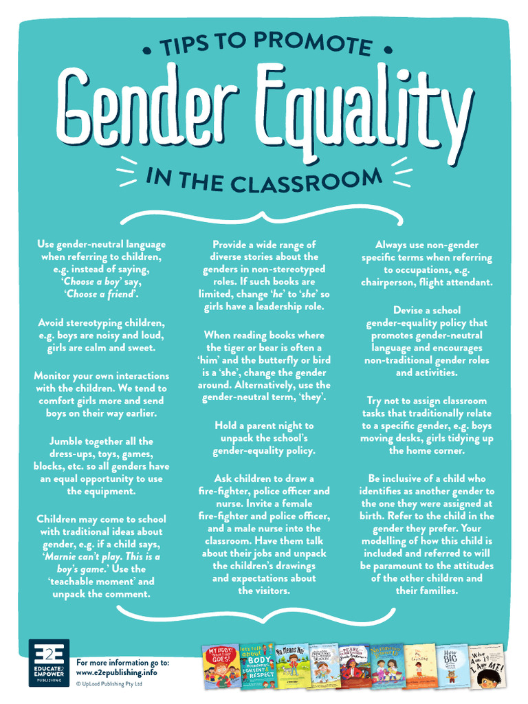 Promoting Gender Neutrality in Schools | PDF | Gender | Gender Studies