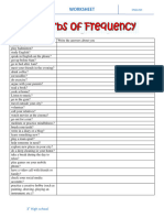 Worksheet Adverbs of Frequency-01-05 Abril