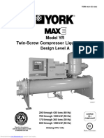Model YR Twin-Screw Compressor Liquid Chillers Design Level A
